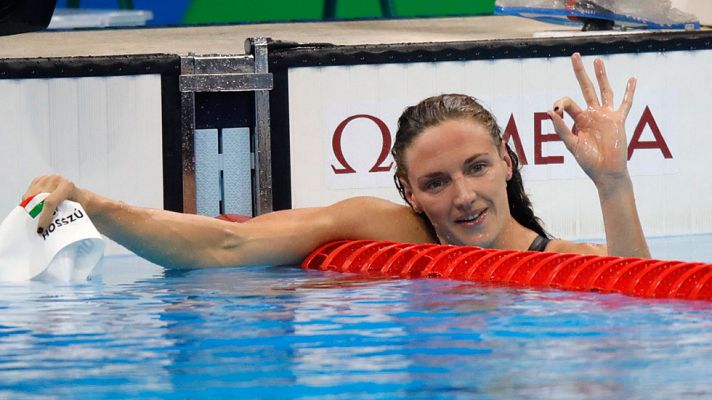 Katinka Hosszú consigue el oro en 200 metros estilos