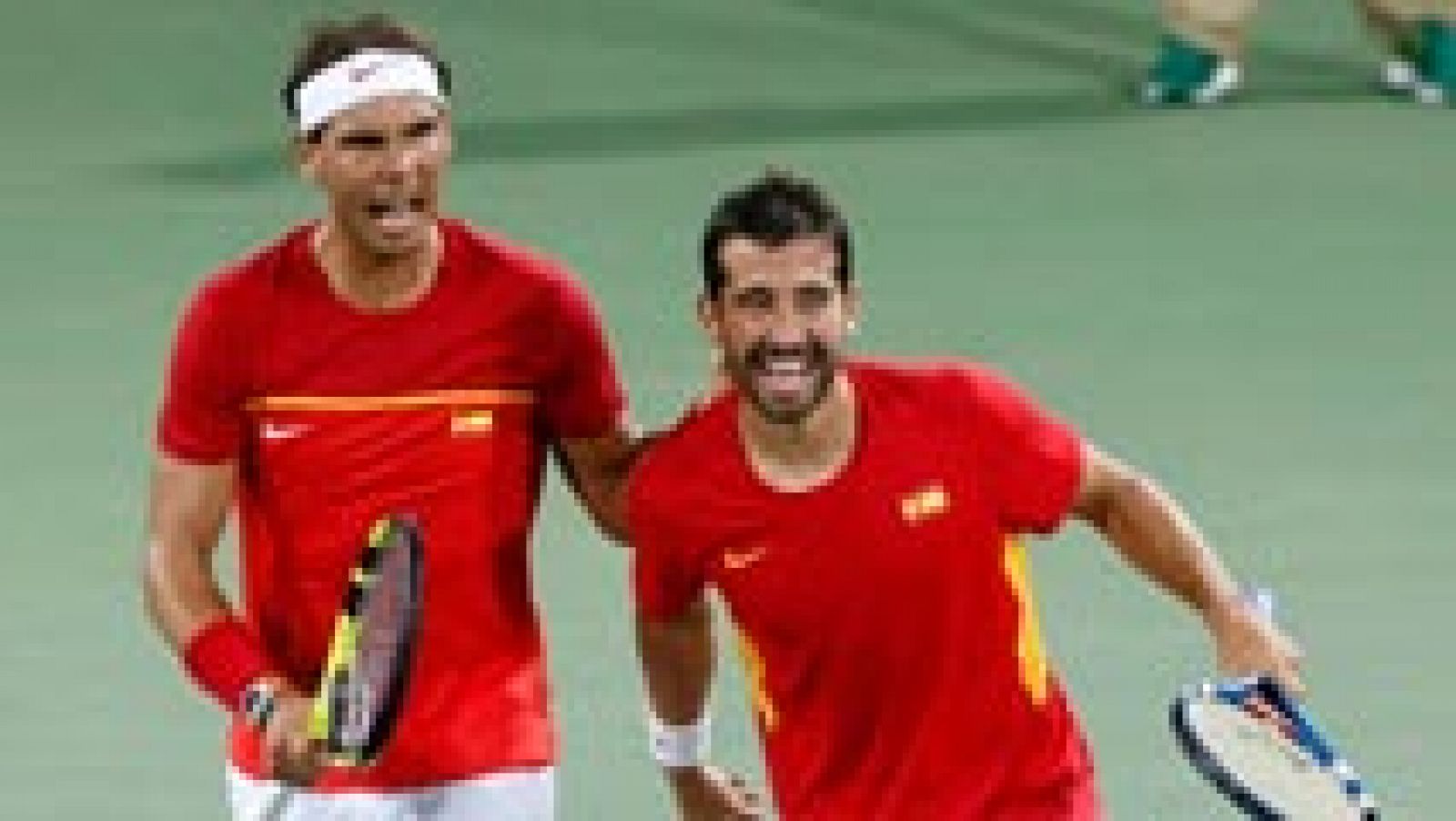 Telediario 1: Río 2016 | Rafa Nadal y Marc López aseguran la lucha por medallas | RTVE Play