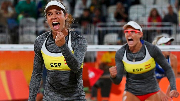 Río 2016 - Rio 2016: Paraje voley playa femenino pierde en octavos