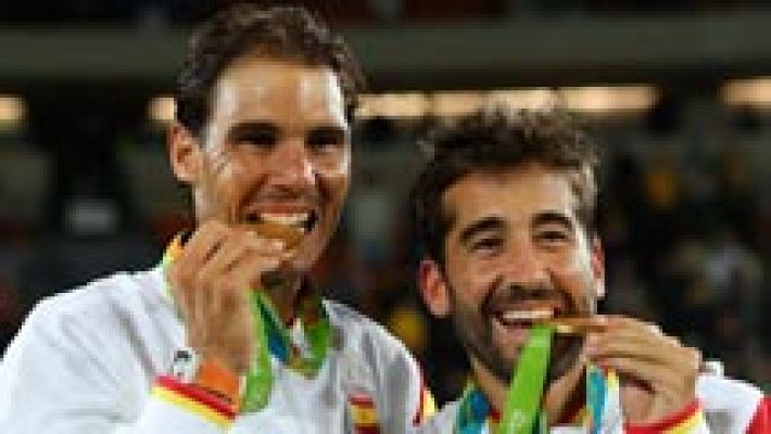 Río 2016 - Río 2016. Tenis | Rafael Nadal y Marc López logran el oro en dobles