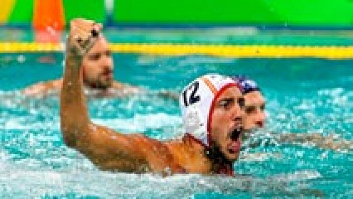 Rio 2016: España vence a Francia en waterpolo