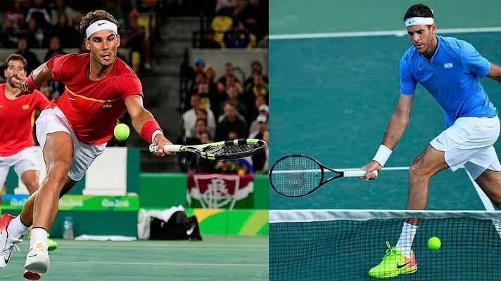 Telediario 1 - Río 2016 | Nadal se medirá al siempre difícil Del Potro por un billete en la final