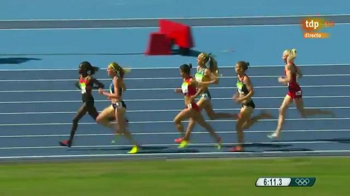 Río 2016 - Etenesh Diro corre con una sola zapatilla