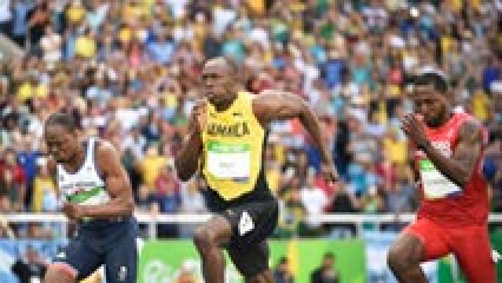 Telediario 1: Río 2016 | Bolt pasa a las semis de los 100m sin problemas | RTVE Play