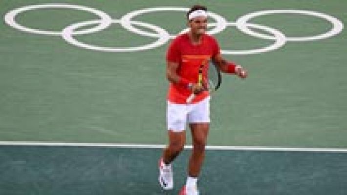 Río 2016 - Río 2016 | Nadal le devuelve el 'break' a Del Potro en un momento crucial del partido