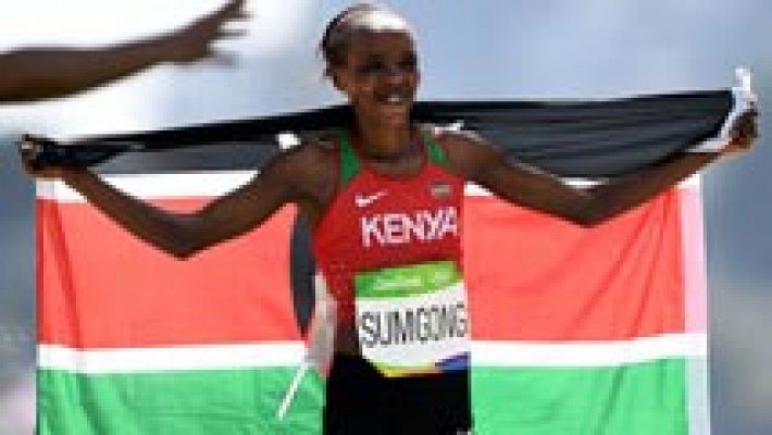 Río 2016 - Río 2016 | Sumgong da a Kenia el primer oro en un maratón olímpico femenino