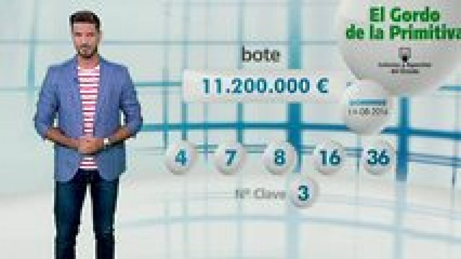 Loterías: El Gordo de la Primitiva - 14/08/16 | RTVE Play