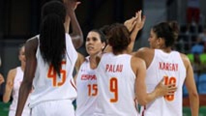 Río 2016. Baloncesto (f) | España bate a Canadá