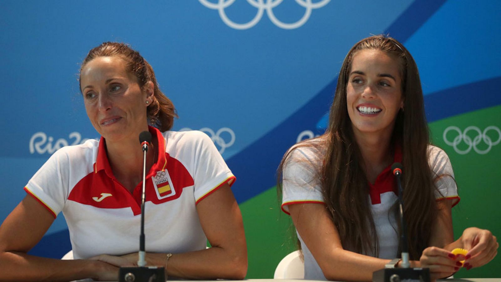 "Nuestro objetivo era luchar por el bronce pero ahora nos están intentando relegar ahí atrás", ha asegurado Gemma Mengual al terminar la rutina técnica.