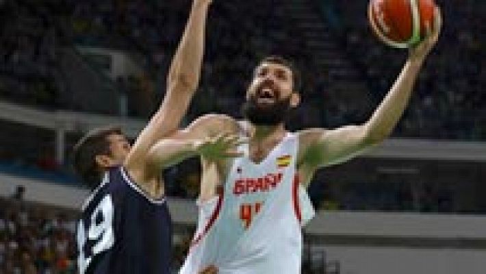 Río 2016. Baloncesto | España gana a Argentina y se medirá a Francia en cuartos