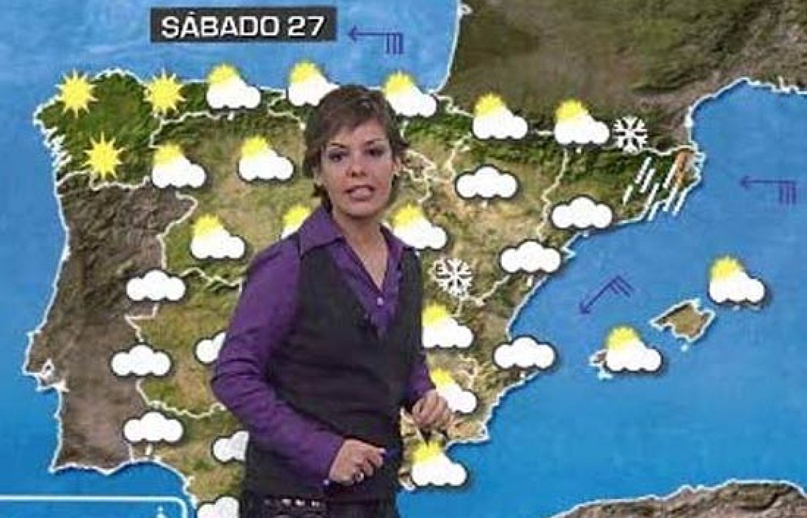 Riesgo de fuertes nevadas en la mitad este