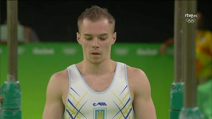 Río 2016 - Gimnasia artística - Verniaiev gana el oro en la final de barras paralelas