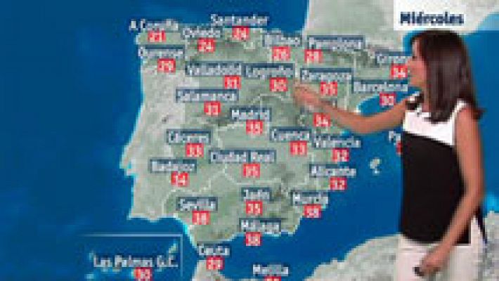 Bajan las temperaturas en el norte y suben en el sur y en Levante