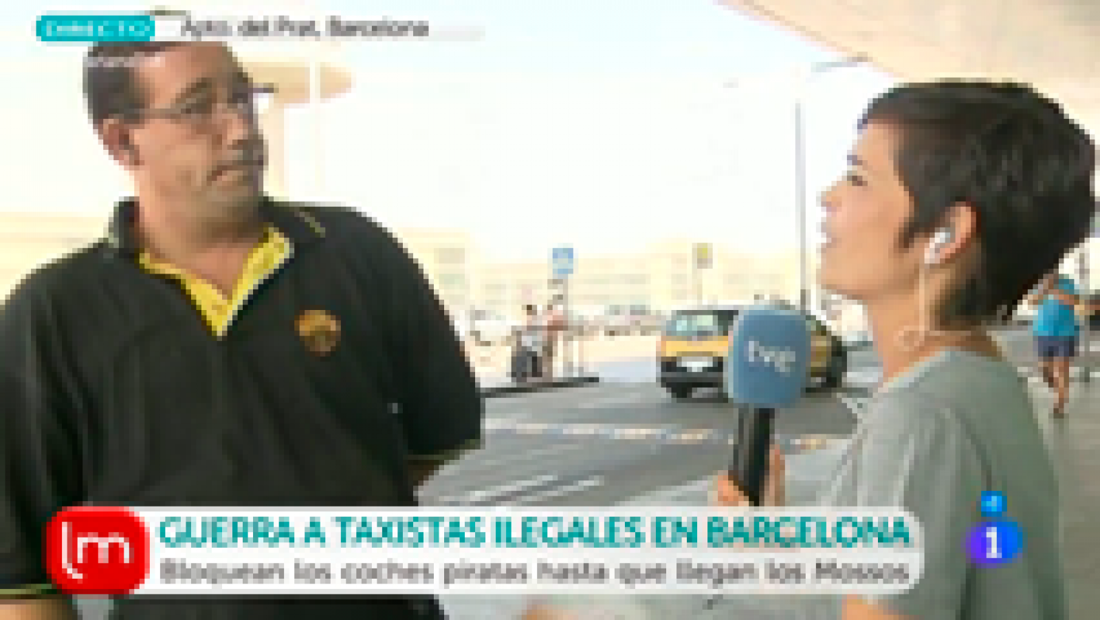 Los taxistas de Barcelona, en pie de guerra contra los conductores pirata
