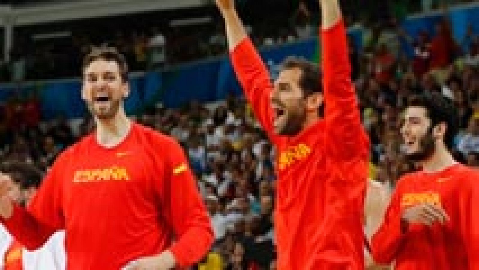 Telediario 1: Río 2016. Baloncesto (m) | España barre a Francia y pasa a semifinales | RTVE Play