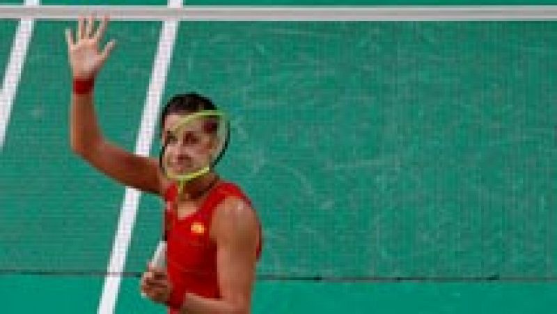 Carolina Marn se haba preparado a conciencia. Tena una rival muy dura en cuartos de final, la coreana Sung Ji, bronce en el pasado Mundial, el segundo que conquist la espaola. Y Carolina la machac, ganando con autoridad por 21-12 y 21-16, y se clasific para las semifinales de los Juegos de Ro 2016.