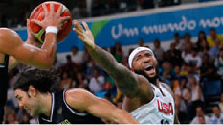 Río 2016. Baloncesto | Estados Unidos derrota a Argentina en las semifinales 