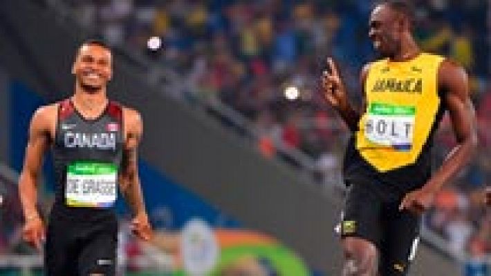 Río 2016 - Río 2016. Atletismo | Usain Bolt entra en la final de 200 sonriendo