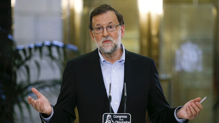 Telediario 1 - Mariano Rajoy se someterá al debate de investidura el 30 y 31 de agosto