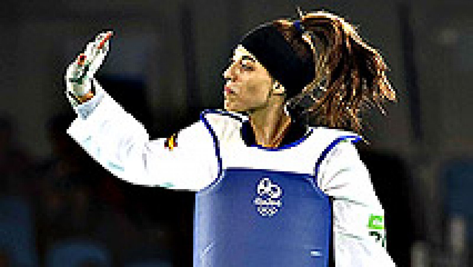 La española Eva Calvo ha sido galardonada con la medalla de plata en la categoría de menos de 57 kilos de taekwondo en los Juegos Olímpicos de Río 2016. La británica Jade Jones se llevó el oro.