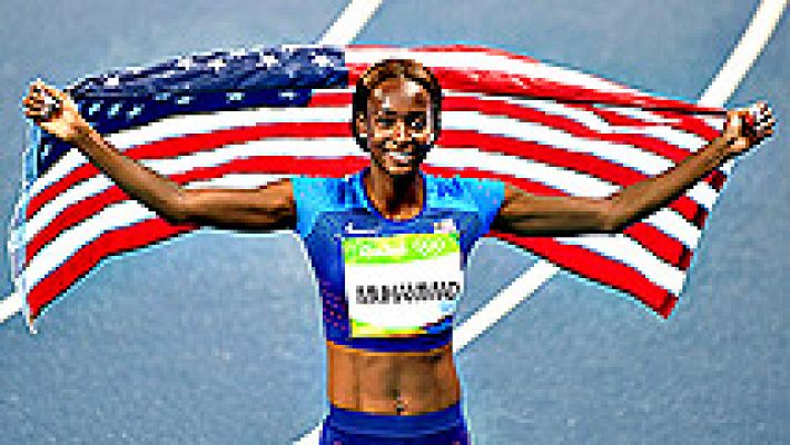 Río 2016 | Dalilah Muhammad gana el oro en 400 metros vallas femenino