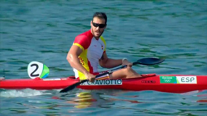 Río 2016 - Saúl Craviotto se mete en semifinales de K-1 200