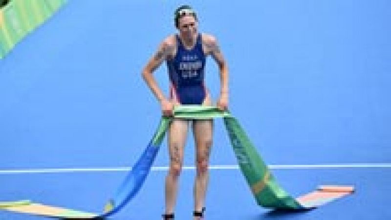 Gwen Jorgensen nueva campeona olímpica de triatlón