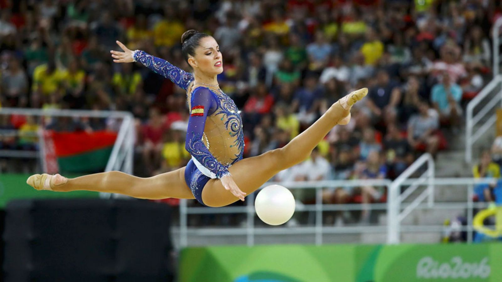 Río 2016. Gimnasia rítmica | Carolina Rodríguez se coloca en octava posición tras el ejercicio de pelota