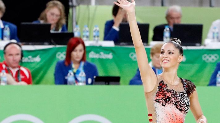 Ró 2016. Gimnasia rítmica | Ejercicio de cinta de Carolina Rodríguez en la final