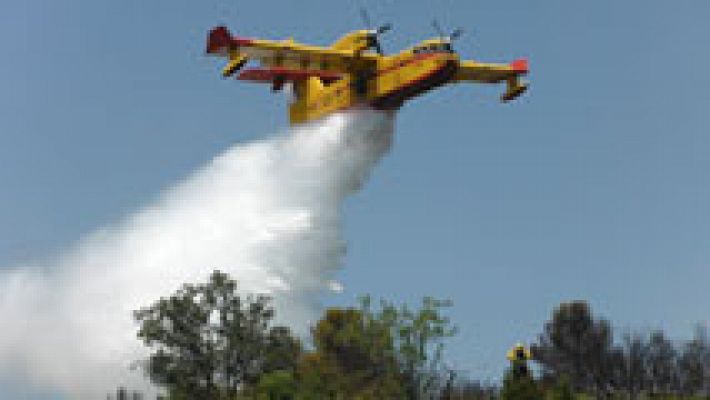 Telediario 1 - El incendio en el Valle del Jerte sigue sin estar controlado