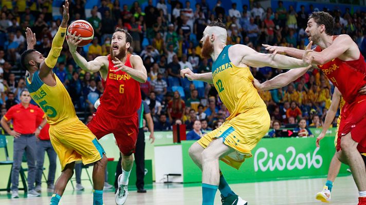 Telediario 1 - Río 2016. Baloncesto | La selección de baloncesto celebra la medalla de bronce