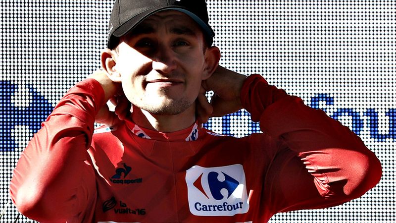 El belga Gianni Meersman (Etixx) fue el más poderoso al esprint y se anotó por velocidad la segunda etapa de la Vuelta a España disputada entre Orense y Baiona, de 160,8 kilómetros, en la que el polaco Michal Kwiatkowski (Sky) se enfundó la camiseta 