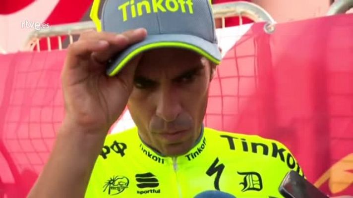 Vuelta 2016 | Contador: "Esperamos que se trate solo de un mal día, queda mucha Vuelta"