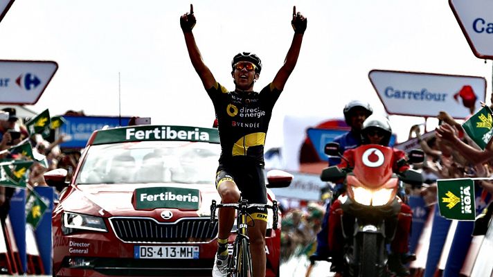 Vuelta 2016 | Calmejane gana en Teixido y Atapuma, también fugado, se viste de rojo