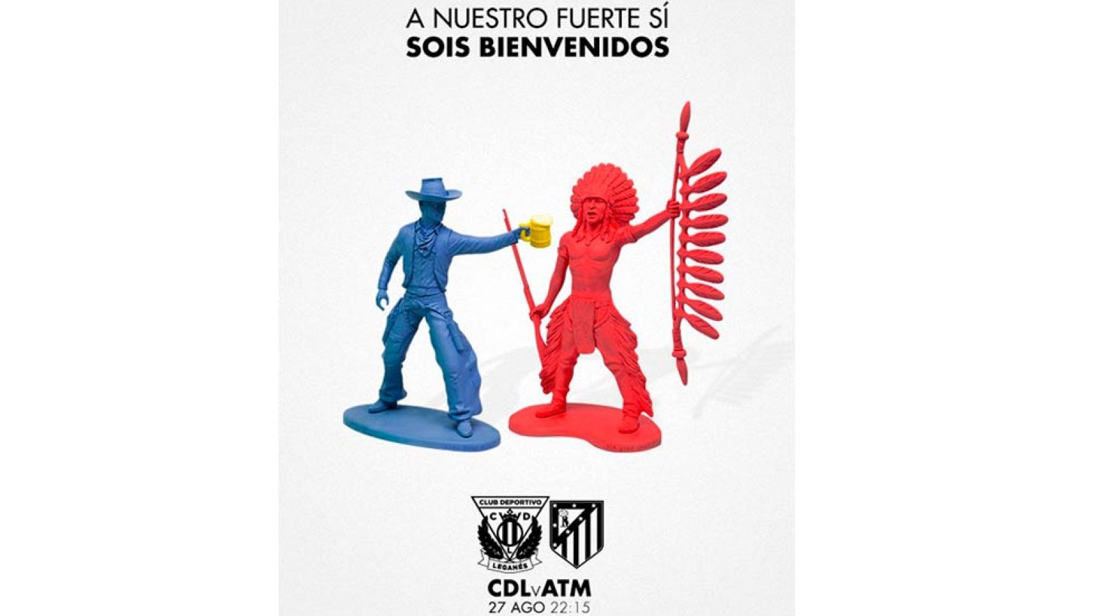 El Leganés ya calienta el derbi contra el Atlético