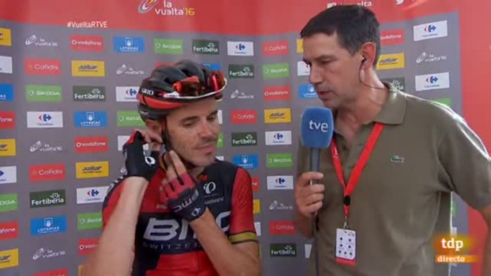 Vuelta 2016 | Samuel Sánchez: "Desde el sofá se ve aburrido pero ha sido una etapa nerviosa" - Vuelta ciclista a España | Ver