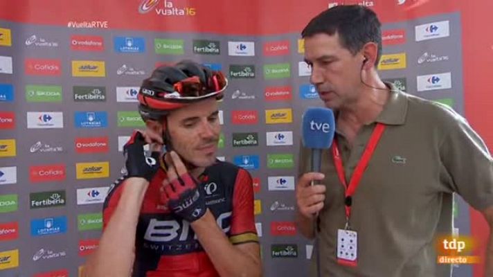 Vuelta 2016 | Samuel Sánchez: "Desde el sofá se ve aburrido pero ha sido una etapa nerviosa"