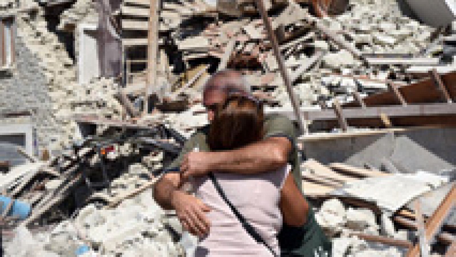 Telediario 1: El drama humano del terremoto en Italia | RTVE Play