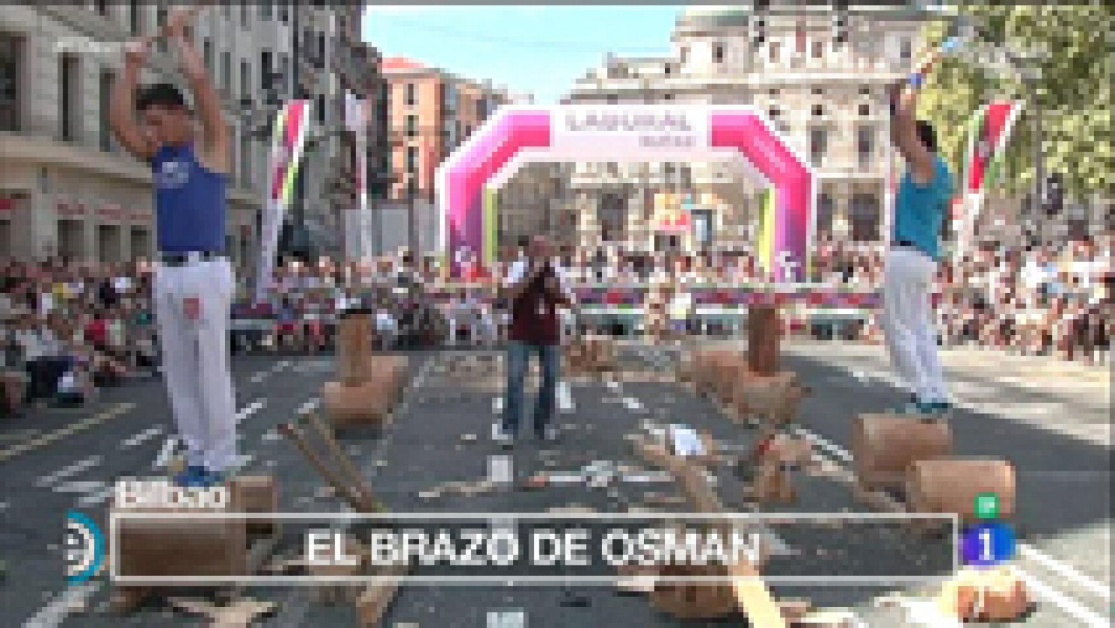 Calor, deporte y mucha fiesta en la semana grande de Bilbao
