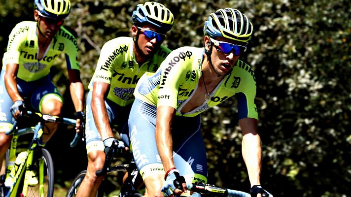 Vuelta 2016 | Van Genechten se impone y Contador se cae en Puebla de Sanabria