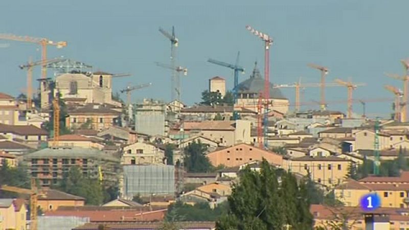 L'Aquila an muestra las cicatrices del terremoto de 2009