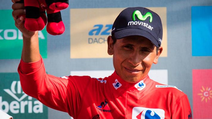 Telediario 1 - Vuelta 2016 | Quintana se enfunda la roja en La Camperona