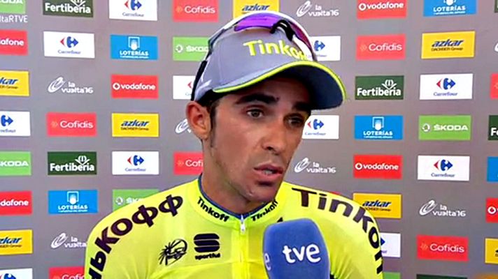 Vuelta ciclista a España - Vuelta 2016 | Contador: "Estoy satisfecho porque ayer creí que no tomaba la salida"