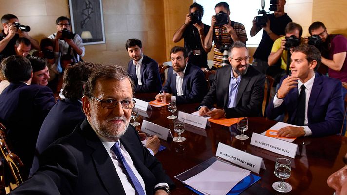 Telediario 1 - Las claves del acuerdo de investidura entre PP y Ciudadanos