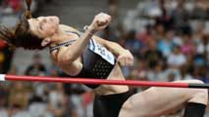 Telediario 1 - Ruth Beitia, a un triunfo de su segundo diamante