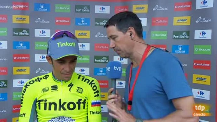 Vuelta ciclista a España - Vuelta 2016 | Contador: "Las piernas han respondido"