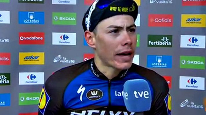 Vuelta 2016 | David de la Cruz: "Ganar una etapa y ponerse líder es algo increíble"