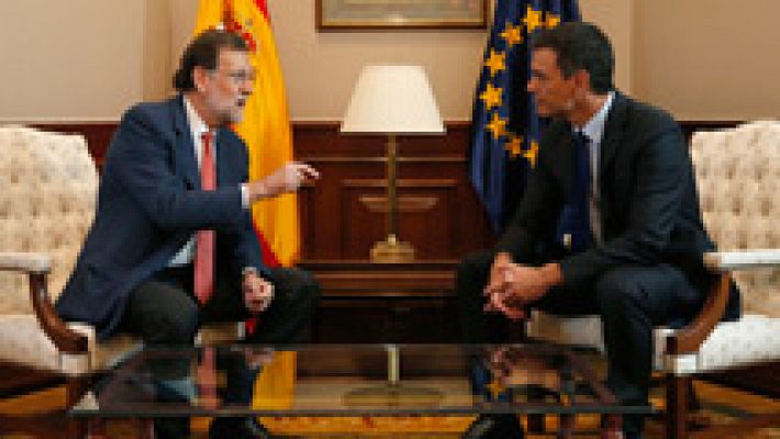 Rajoy se reunirá este lunes con Sánchez