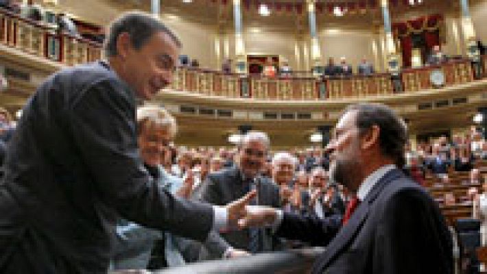 Telediario 1 - Solo en cuatro legislaturas de once el presidente ha sido elegido por mayoría absoluta