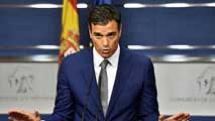 Telediario 1 - Sánchez dirá 'no' a Rajoy basándose en las políticas de los últimos cuatro años